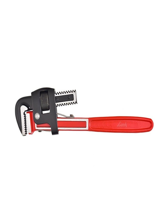 Link Prabal Stillson Type Pipe Wrench 12-Inch with Induction Hardened Teeth and Dip Painted Handle - 300 mm Ideal for || Construction || Heavy-Duty Applications for Industrial & Professional Use - Image 1